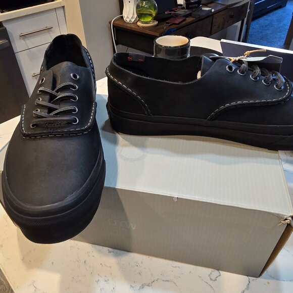 OTW by Vans Era Moc Stitch BLACK VN000EBTBLK1 Men's Size 10 LEATHER SHOES NEW - Picture 5 of 15